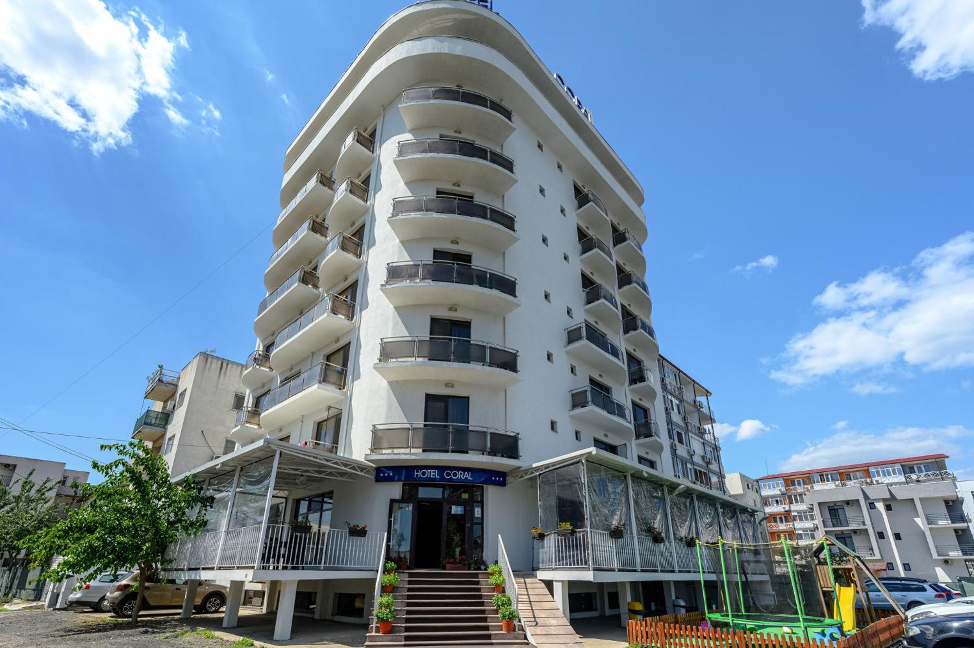 Hotel Coral Eforie Bagian luar foto